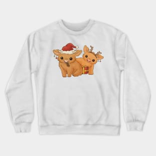 Christmas Cows Crewneck Sweatshirt